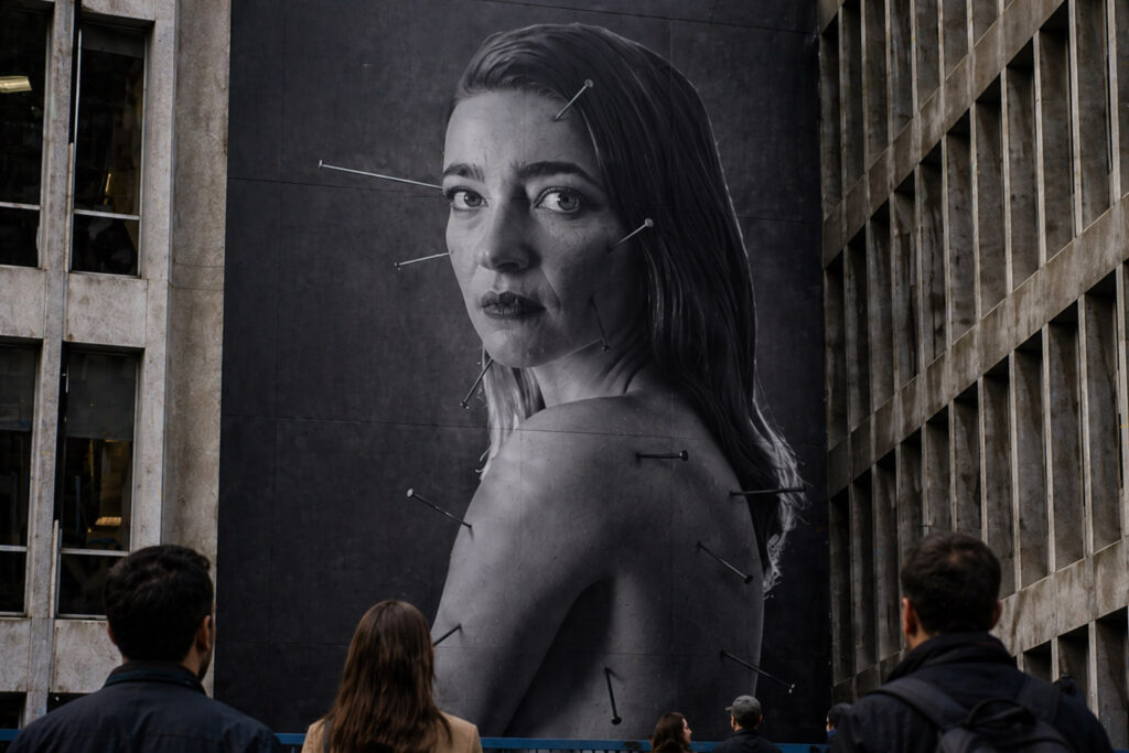 Life Goes On - Site specific mural